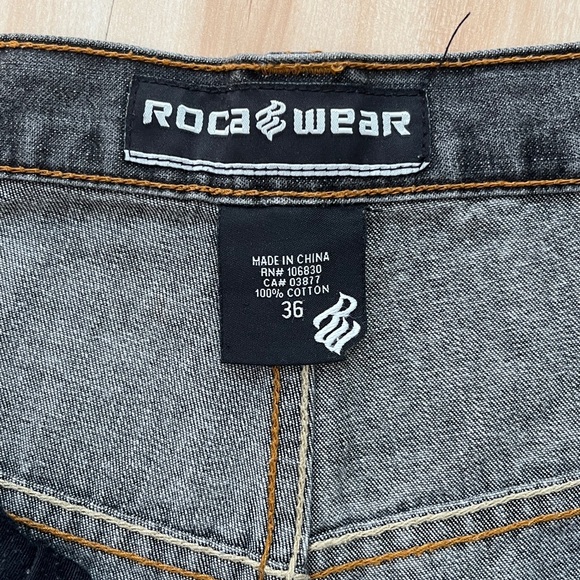 Rocawear Baggy Jean Shorts - Picture 5 of 8